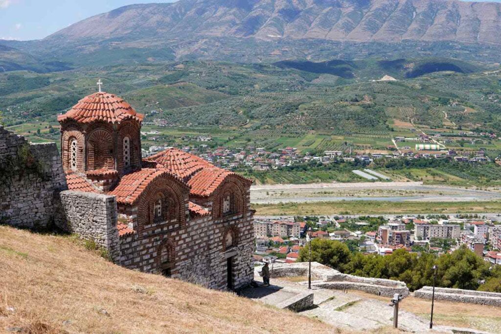 Alte Kirche in Gjirokastra in Albanien