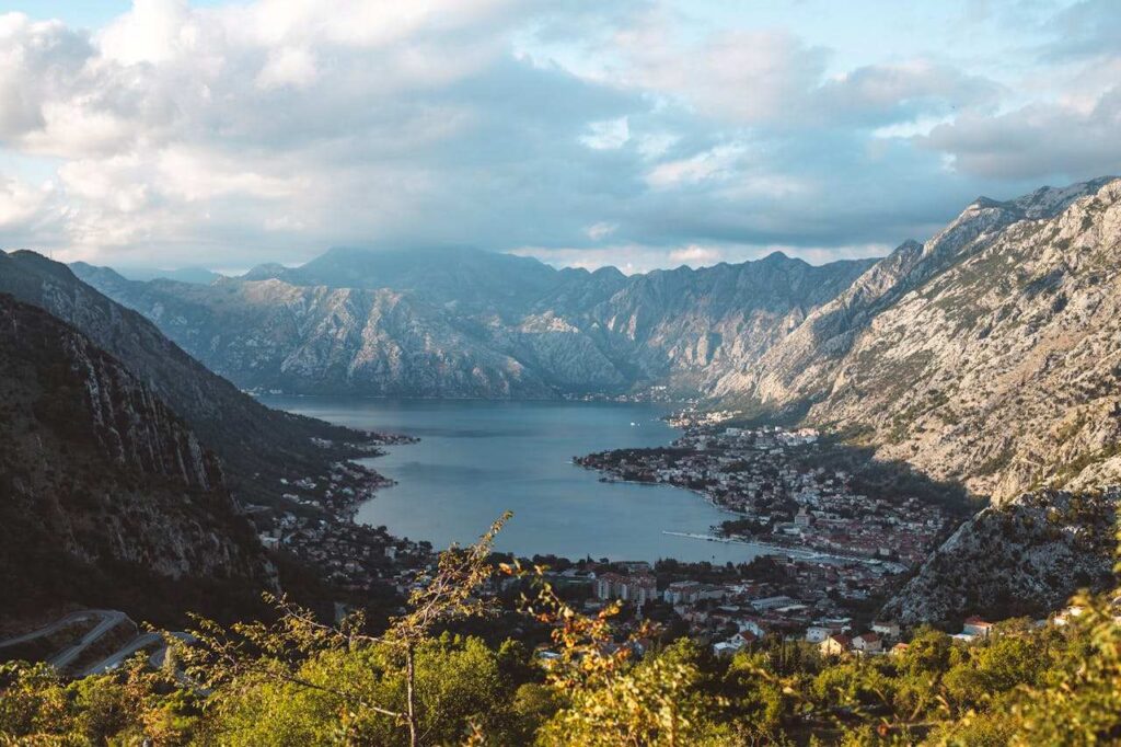 Kotor 
Blick vom Berg
Montenegro