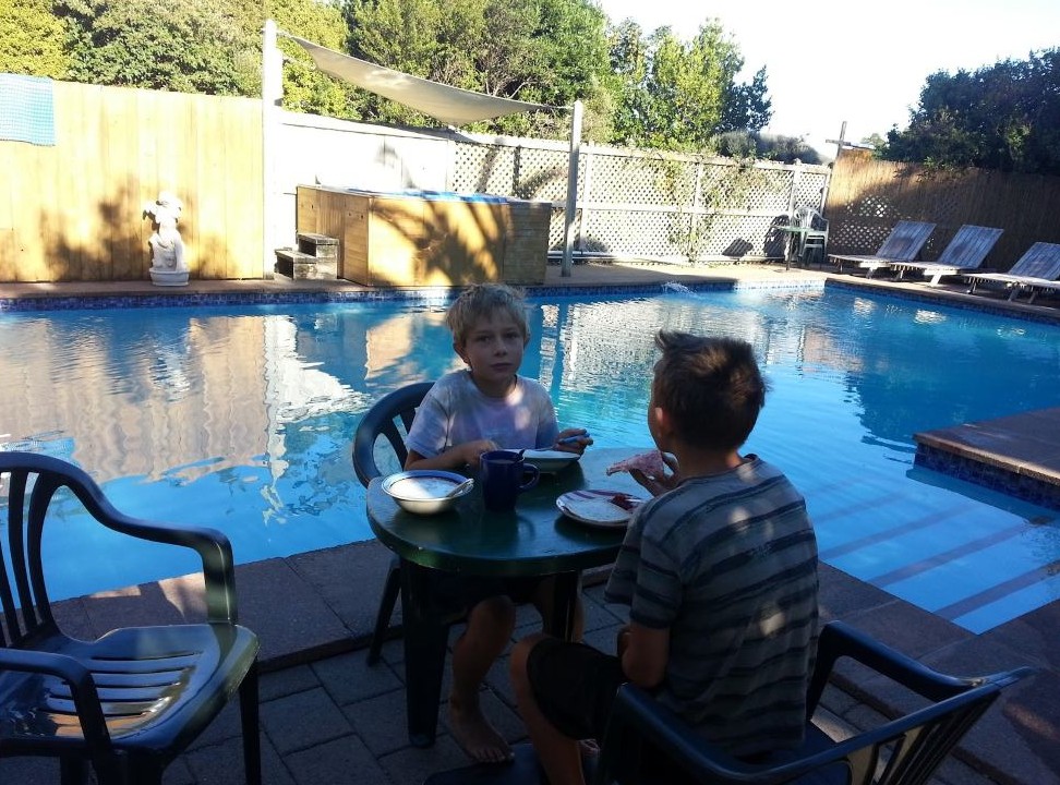 Jugendherberge mit Pool